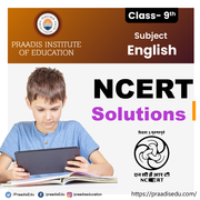 English NCERT Solutions For Class 9
