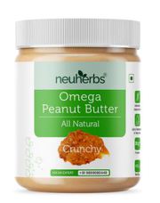 Buy Neuherbs Omega Peanut Butter Natural for Muscle Building