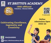 BEST CBSE SCHOOL IN CHENNAI-St.Britto's Academy
