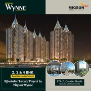 Migsun Wynne offering 3 and 4 bhk @graeter Noida