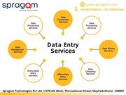 Data Entry Services  - Spragom