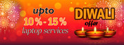 Get 10% to 15% for hp laptop service
