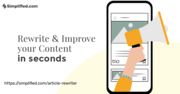 Free Article Rewriter Tool - Rewrite & Reword in 1 Click