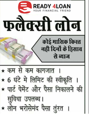 Loan amount from Rs. 1 Lakh to Rs. 25 Lakhs and more...