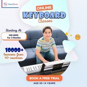 Improve Your Keyboard Skills with TalentGum's Online Keyboard Classes