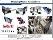 Shredding Machine Manufacturers - Avanti ltd in India