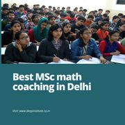 Best MSc math coaching in Delhi