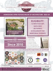 RANGANATHAN ARCHITECTURE COLLEGE,  COIMBATORE
