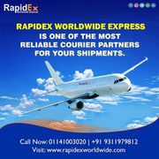 International Courier Charges from Delhi