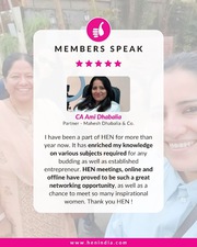 HEN India - Her Entrepreneurial Network | Women Entrepreneurs