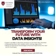 BBA in Business Analytics at DY Patil Navi Mumbai