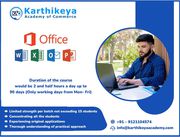 Job oriented training's -- B.com students