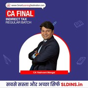 CA Final Indirect Tax Regular Batch By CA Yashvant Mangal
