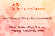 Send Valentine's Day Gifts for Boyfriend to India