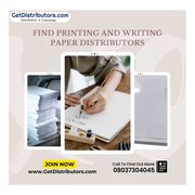 Find Printing and Writing Paper Distributors