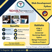 Web Development  Training & Internship in Coimbatore