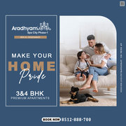  Upgrade Your Lifestyle with Aradhyam Spa City 3 & 4 BHK Apartments
