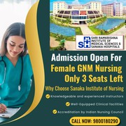 9800180290 Only 3 Seats Left for GNM Nursing Admission 2025