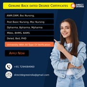 Medical Courses Back date Degree Certificate