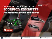 Shop the Best Scorpion Exhausts for Sound in India