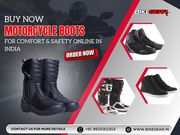 Buy Now Motorcycle Boots for Comfort & Safety online in India