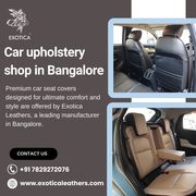 Car upholstery shop in Bangalore | Best car seat cover in Bangalore