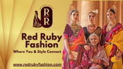 Saree Online Shopping – Explore Stylish Sarees at Red Ruby Fashion