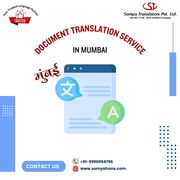 Get Accurate Document Translation Service in Mumbai – Call Now!