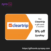 Buy ClearTrip Hotel E-Gift Cards & Vouchers - 9% off | Instant Deliver