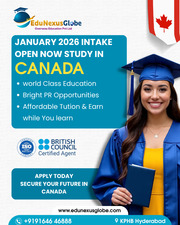 Study in Canada – January 2026 Intake Open Now with EduNexus Globe