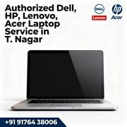 Authorized Dell,  HP,  Lenovo,  Acer Laptop Service in T. Nagar