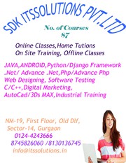Training Institutes in Gurgaon,  IT Courses Training in India,  Training
