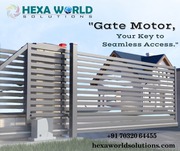Durable Automatic Doors and Sliding Gate Solutions by Hexaworld