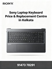 Sony Laptop Keyboard Price & Replacement Centre in Kolkata