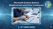 Microsoft surface Battery Replacement and Price Tambaram.