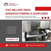 CNC Milling India Manufacturers & Suppliers | Sinnar Ureplas