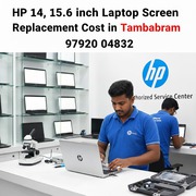 HP 14, 15.6 inch Laptop Screen Replacement Cost in Tambaram