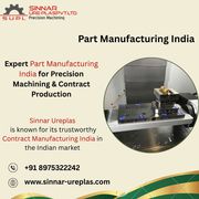 Contract Manufacturing India | Expert Part Machining & Manufacturing S