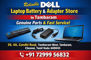 Reliable Dell Laptop Battery & Adapter Store in Tambaram – Genuine Par