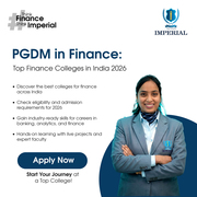 PGDM in Finance: Top Colleges in India 2026