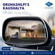 Ready to Move 4bhk Villas Near Kompally Hyderabad For Sale - Gruhashil