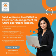 PGDM in Operations Management | Admission Open – IIMS Pune