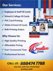 Digital Printing | Lanyards and Plastic ID Cards |  Contact Creative Z