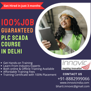 get hired in just 3 months PLC SCADA Course in Delhi.