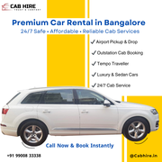 Cabhire - The trusted Car rental in Bangalore
