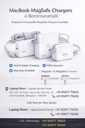 MacBook MagSafe Charger Price in Bommanahalli | Original & Compatible 