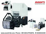 Paper Shredding Machine Manufacturers in India Avanti-ltd