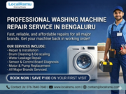 Expert Washing Machine Repair Service in Bengaluru with LocalRamu 