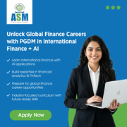 Top PGDM International Finance & AI Career Options | ASM IBMR