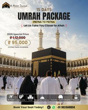 Umrah Package Booking from Patna with Visa & Hotels